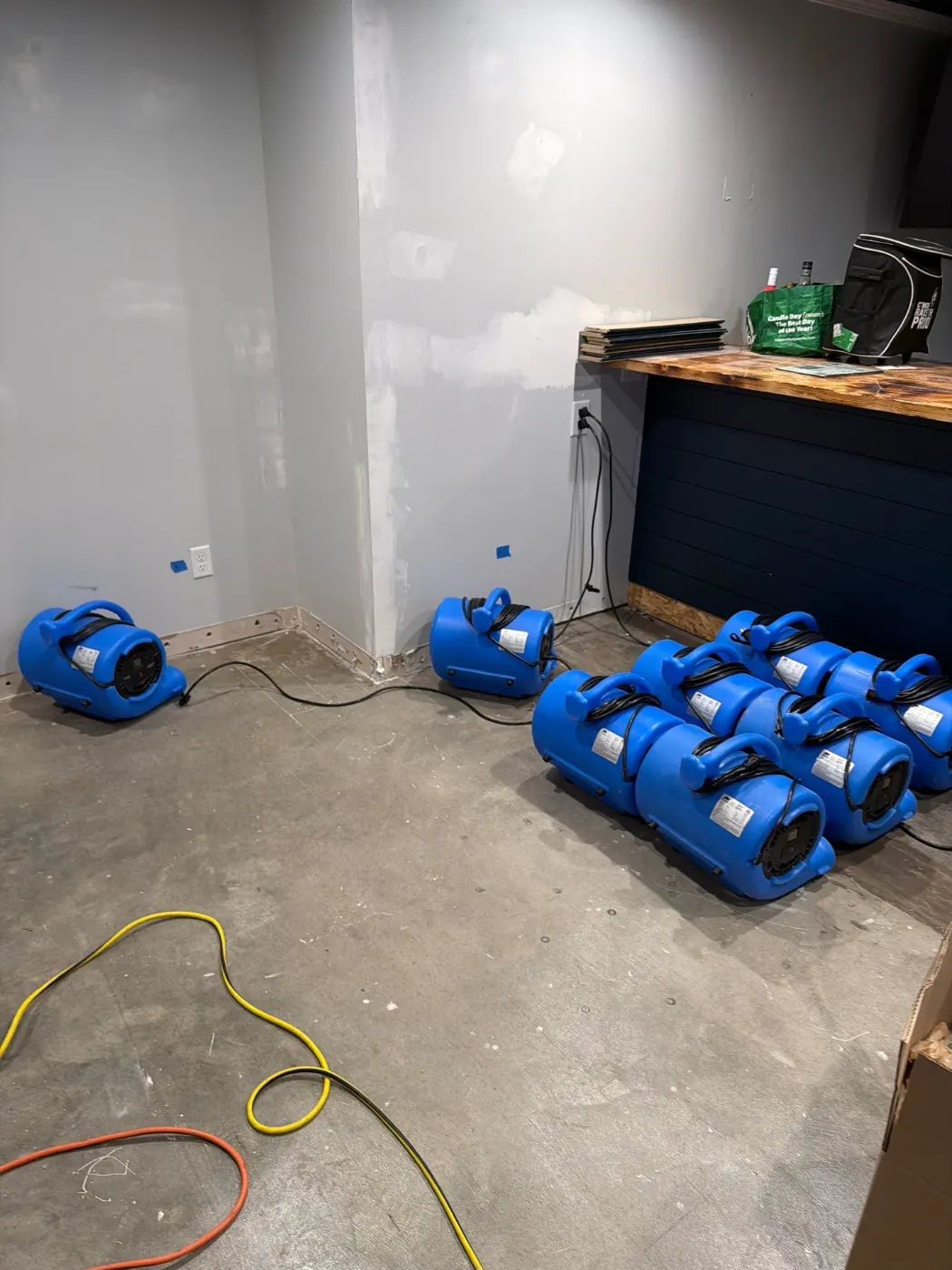 Water damage restoration by Seymour Water Restoration near Bargersville, IN